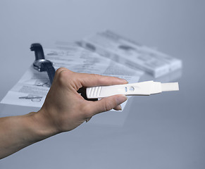 Image showing pregnancy test