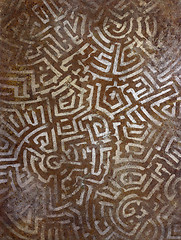 Image showing abstract corroded pattern