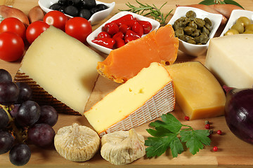 Image showing Cheese composition