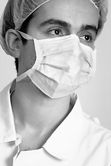 Image showing Portrait of a young doctor.