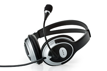 Image showing Headset with microphone