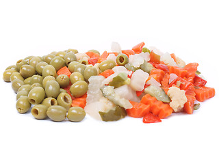 Image showing Mixed vegetables