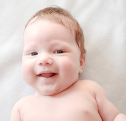 Image showing smiling baby