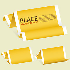 Image showing Collect Paper Origami Banner