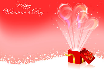 Image showing Valentines Day frame