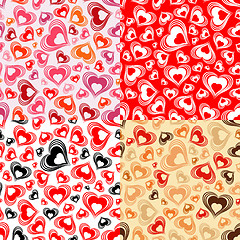 Image showing Valentines Day Seamless Pattern
