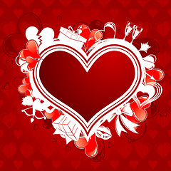 Image showing Valentines Day Frame