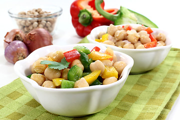 Image showing chickpea salad