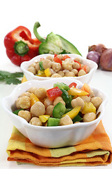 Image showing chickpea salad