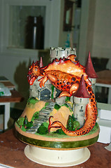 Image showing marzipan dragon