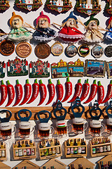 Image showing hungarian souvenirs