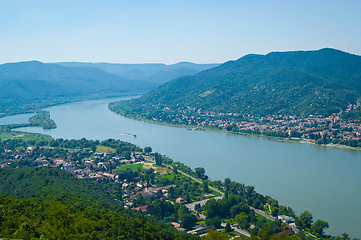 Image showing The Danube curve