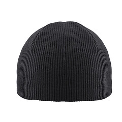 Image showing black woolen winter hat