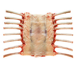 Image showing raw spare ribs