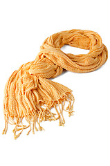 Image showing Yellow scarf