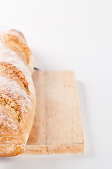 Image showing fresh baked baguette