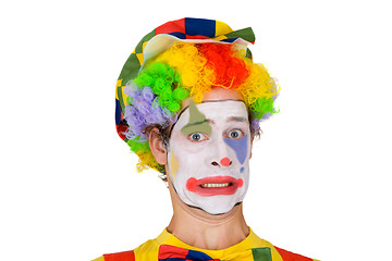 Image showing Colorful Clown