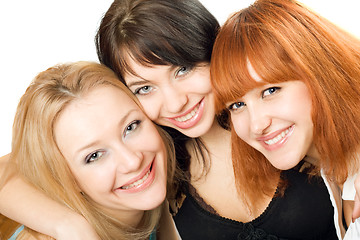 Image showing Portrait of three women