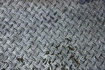 Image showing Diamond Plate Steel Texture