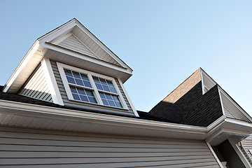 Image showing New House Peaks and Dormers