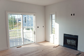 Image showing Unfinished New Home Interior