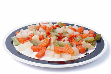 Image showing Mixed vegetables