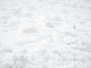 Image showing Snow background