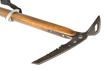 Image showing Old ice axe