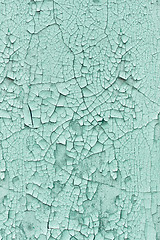 Image showing Background - wall covered with cracked paint