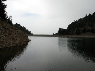 Image showing The lake's horizon. Xyliatou. Cyprus