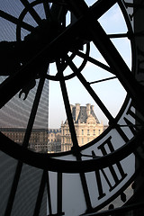 Image showing Clock at the Orsay Museum