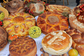 Image showing Variety of bread