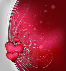 Image showing Valentines background