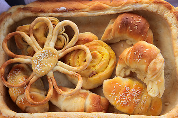 Image showing Fresh bread rolls