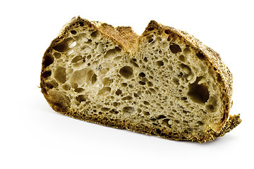 Image showing Fresh german bread on light background