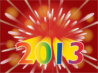 Image showing new year 2013