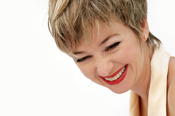 Image showing Happy laughing woman