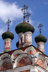 Image showing Crosses and cupolas