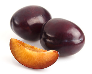Image showing Ripe plum