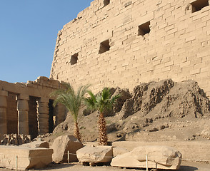 Image showing Precinct of Amun-Re in Egypt