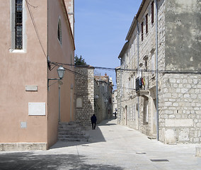 Image showing street scenery in Croatia