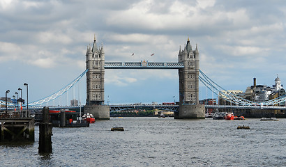 Image showing Tower Bridge in London