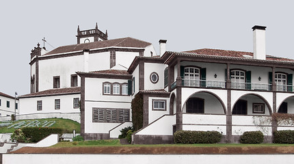 Image showing architectural scenery at Ponta Delgada