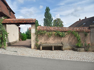 Image showing architectural detail of Mittelbergheim