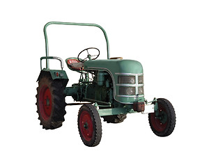 Image showing small old tractor