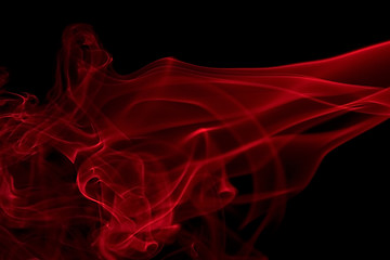 Image showing red smoke detail