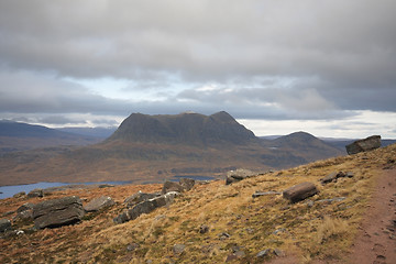 Image showing dreamlike landscape near Stac Pollaidh