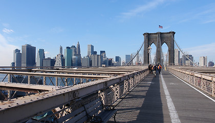 Image showing at Brooklyn Bridge