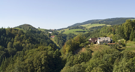 Image showing panoramic Black Forest scenery