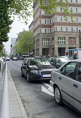 Image showing street view of D